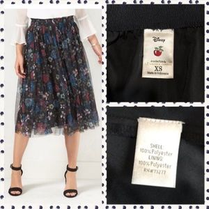 Floral Tulle Skirt